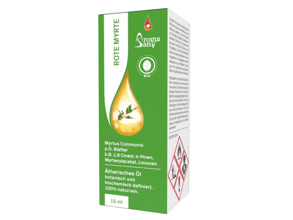 Aromasan Myrte Äth/Öl in Schachtel Bio 15 ml