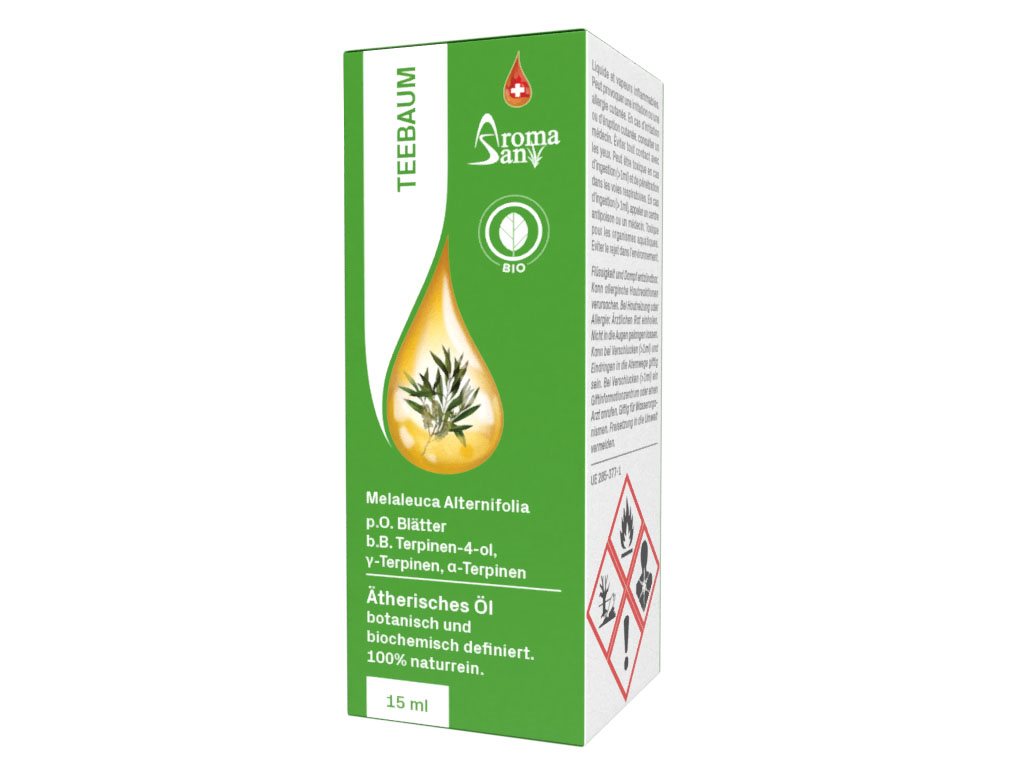 Aromasan Tea Tree Äth/Öl in Schachtel Bio 15 ml