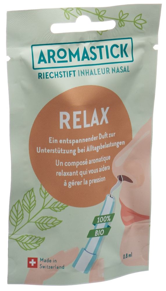 Aromastick Riechstift 100% Bio Relax Btl