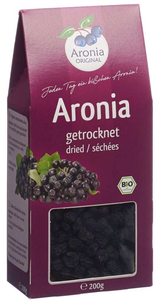 Aronia Original Bio Aroniabeeren Getrocknet Beutel 200 G