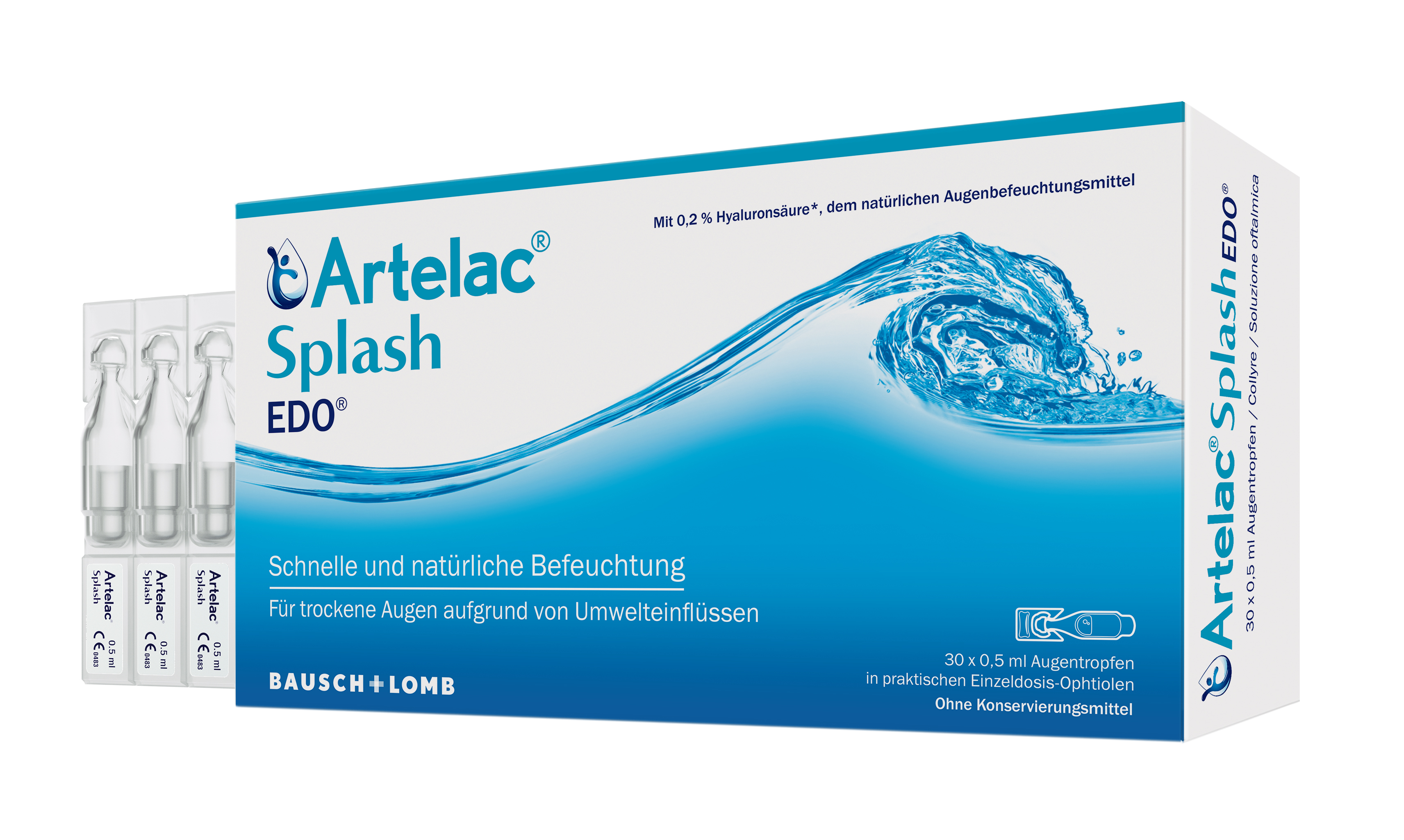 Artelac Splash EDO Gtt Opht 30 Monodos 0.5 ml