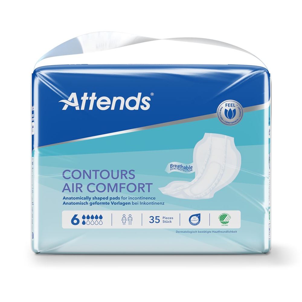 Attends Contours 6 Air Comfort Einlage 35 Stk