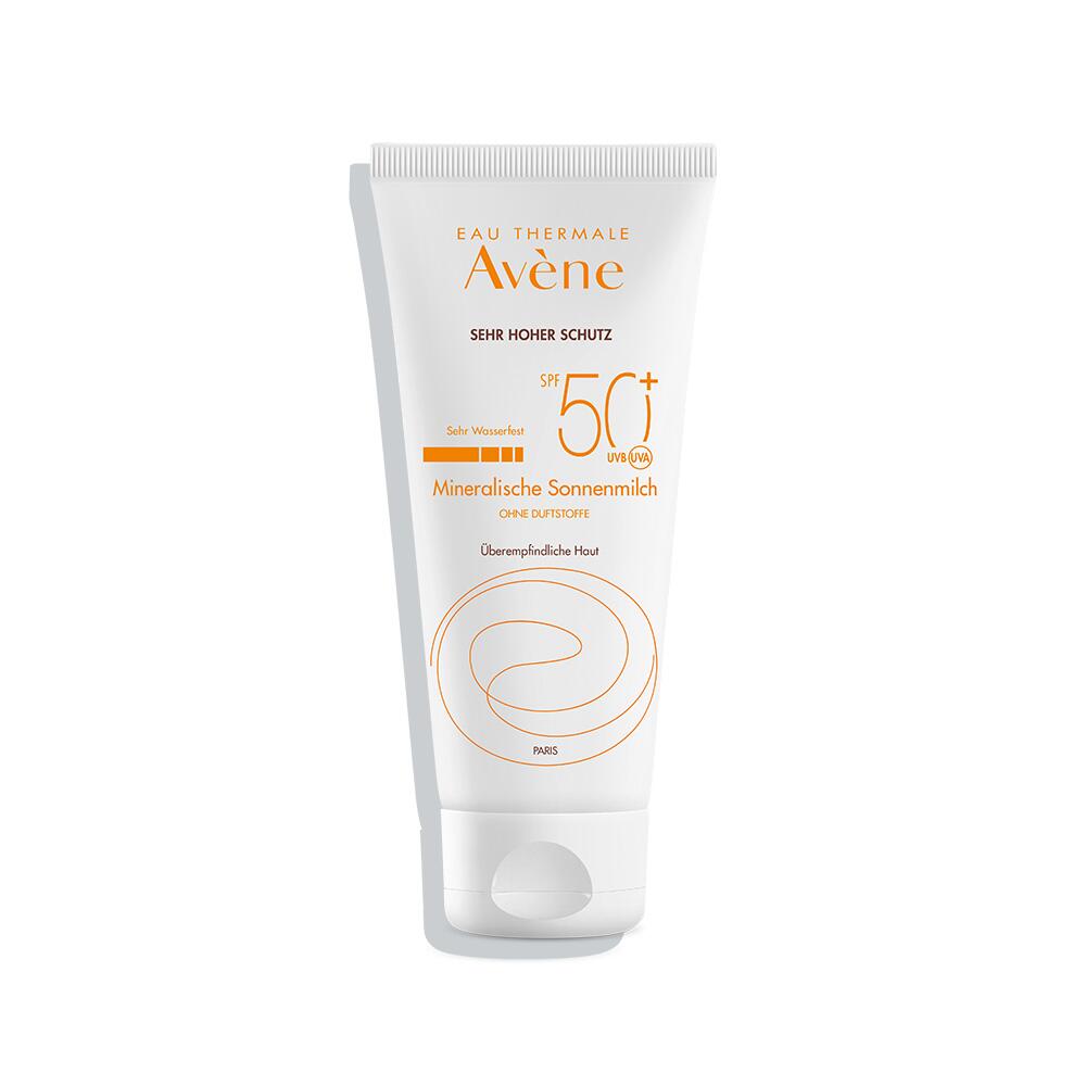 Avène Sun Mineralische Sonnenmilch Spf 50+ 100 ml