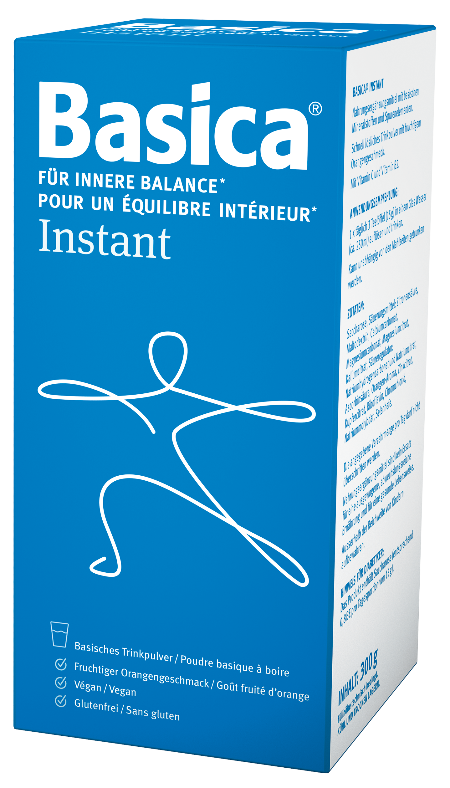 Basica Instant Getränke Pulver Orange Ds 300 G