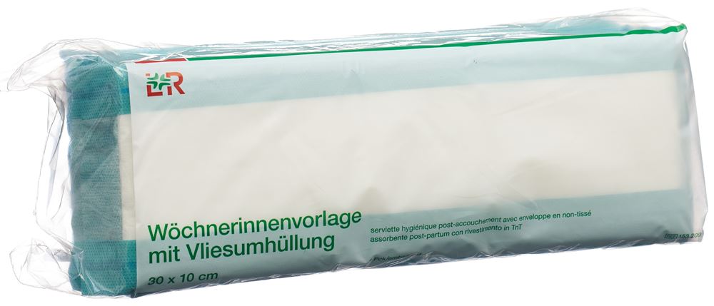 Bastos Viegas Wöchnerinnenvorlage 30x10cm Vlies Btl 10 Stk