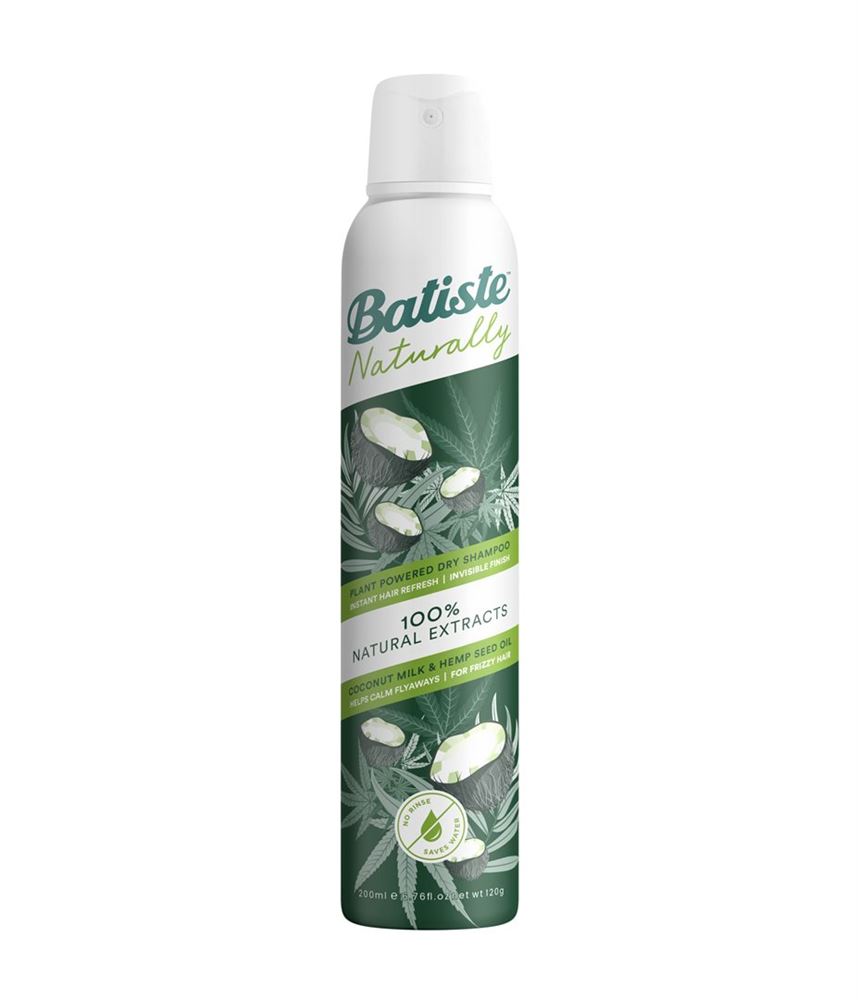 Batiste Trockenshampoo Naturally Coconut&Hemp Seed Oil 200 ml