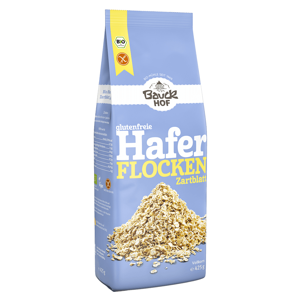 Bauckhof Haferflocken Zartblatt glutenfrei Btl 425 g
