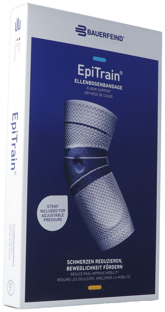 Bauerfeind EpiTrain Aktivbandage Gr3 mit Gurt beige