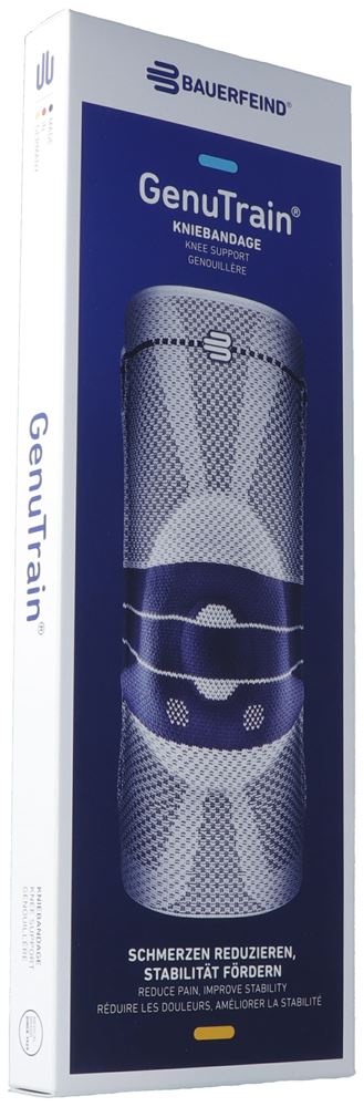 Bauerfeind GenuTrain Aktivbandage Gr1 beige