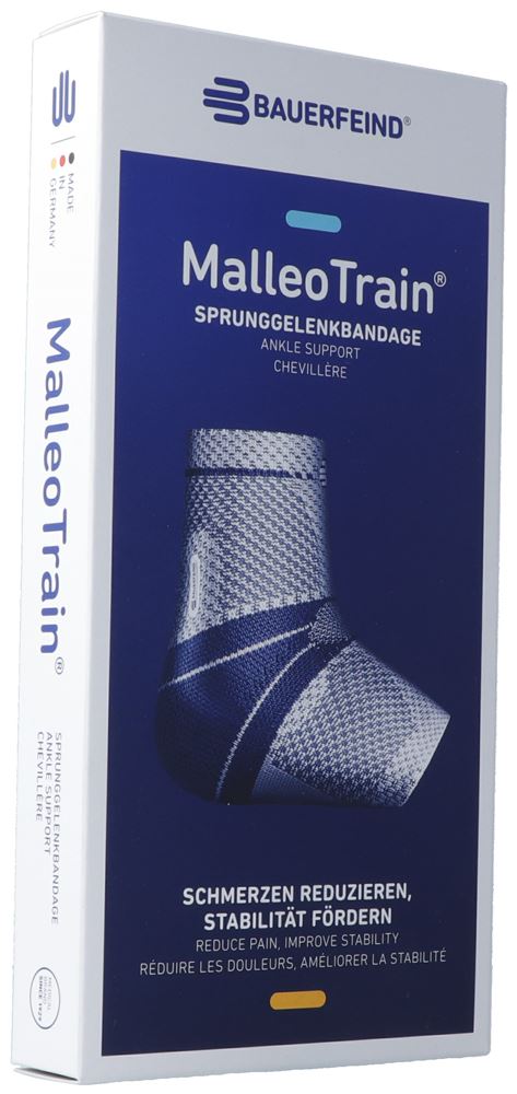 Bauerfeind MalleoTrain Aktivbandage Gr5 rechts titan