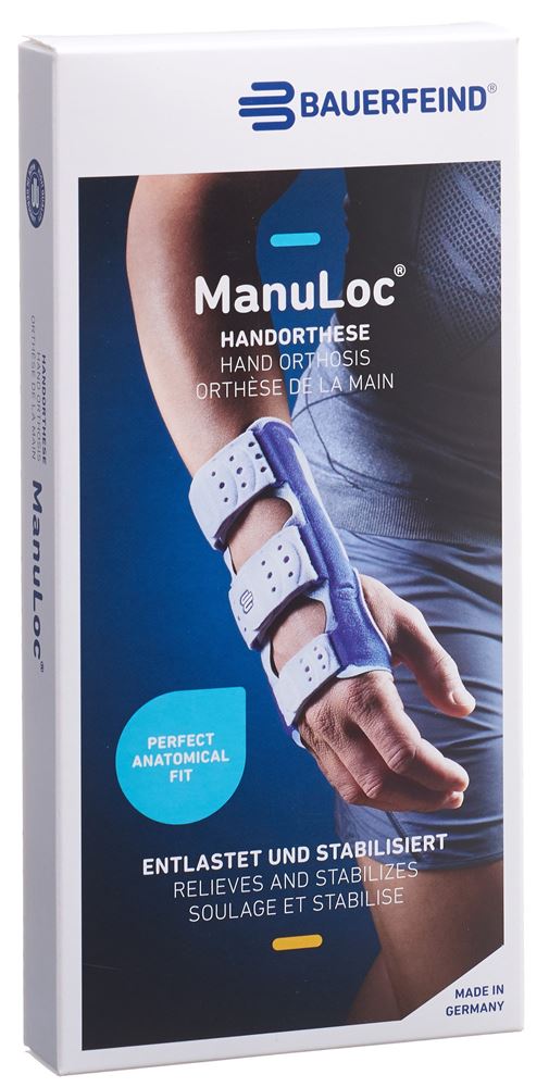 Bauerfeind ManuLoc Stabilorthese Gr1 titan