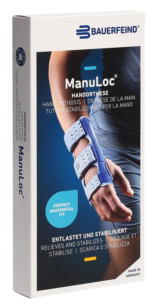 Bauerfeind ManuLoc Stabilorthese Gr1 titan
