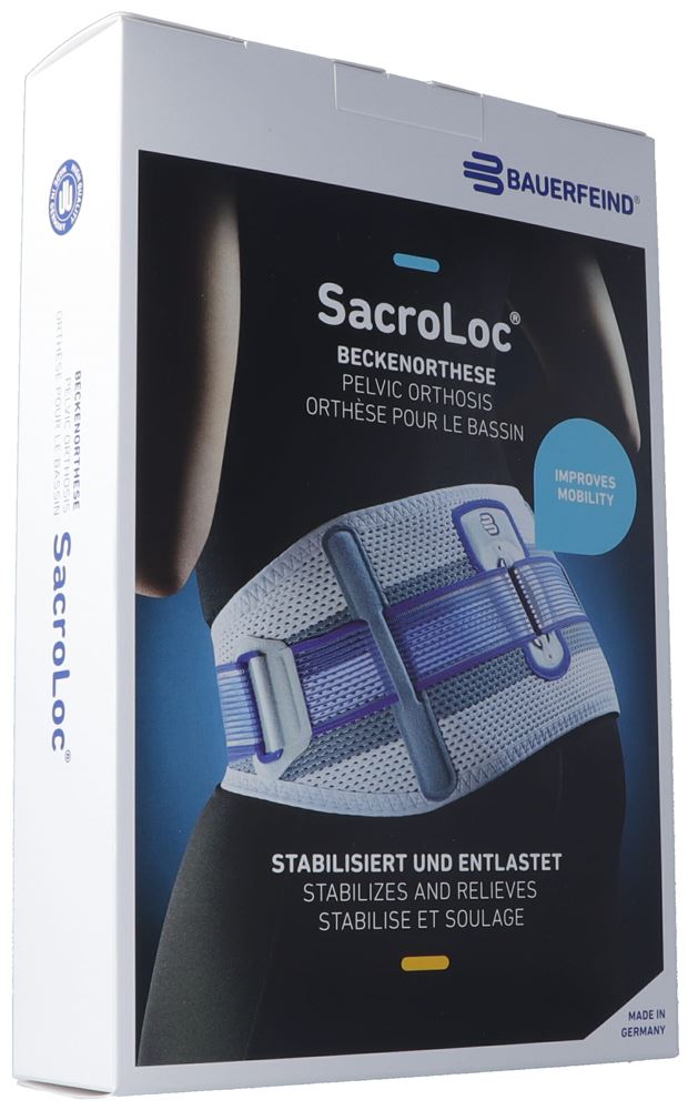 Bauerfeind SacroLoc Stabilorthese Gr3 titan
