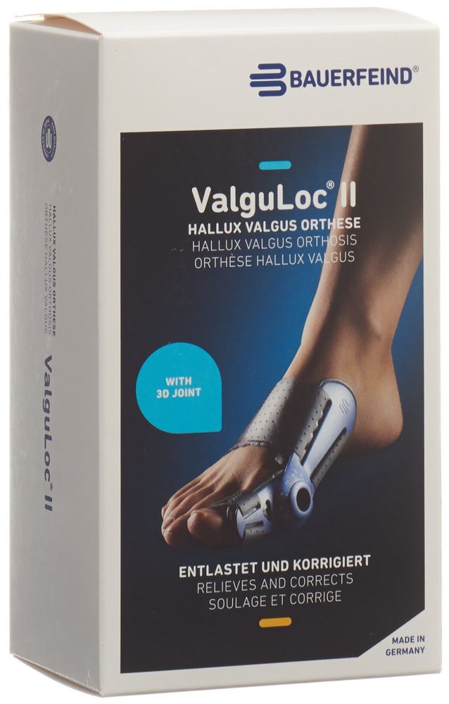 Bauerfeind ValguLoc II Stabilorthese universal titan