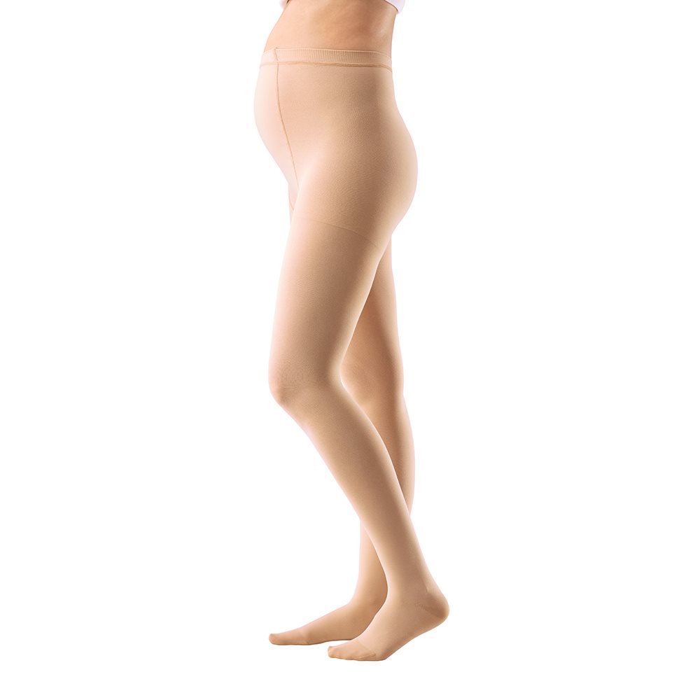 Bauerfeind VenoTrain Micro Kkl2 ATU M plus/short geschlossene Fussspitze creme