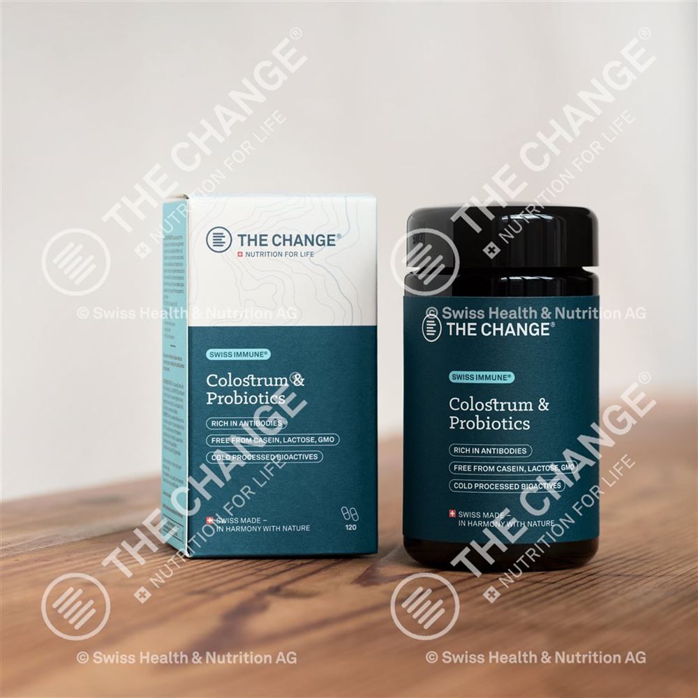 BE THE Change Colostrum & Probiotics Kaps Glas 120 Stk