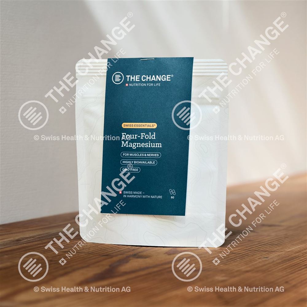 BE THE Change Four-Fold Magnesium Nachfüllbeutel Kaps 60 Stk