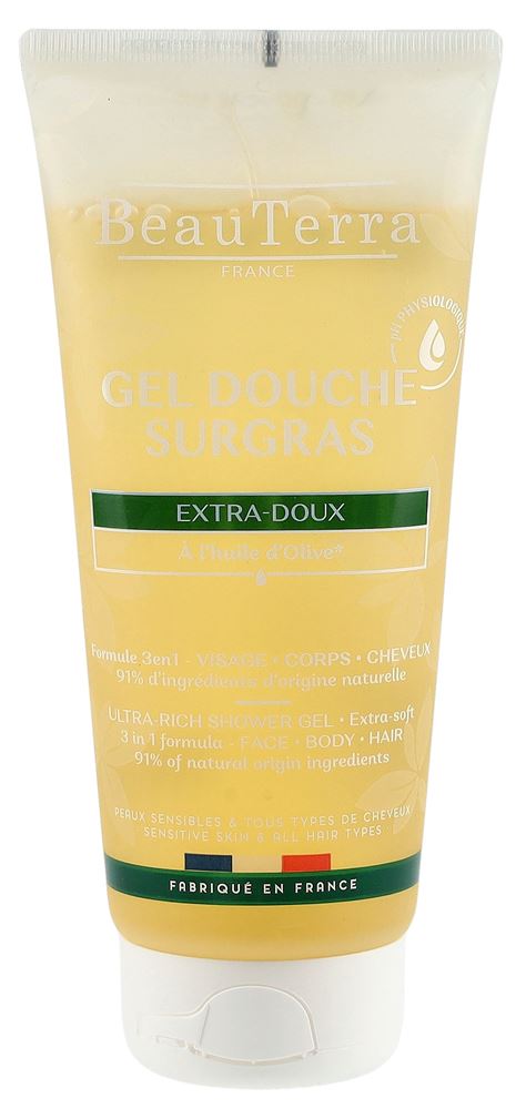 BeauTerra Duschgel reichhaltig hypoallergen Tb 200 ml