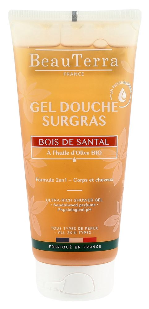 BeauTerra Duschgel reichhaltig Sandelholz Tb 200 ml