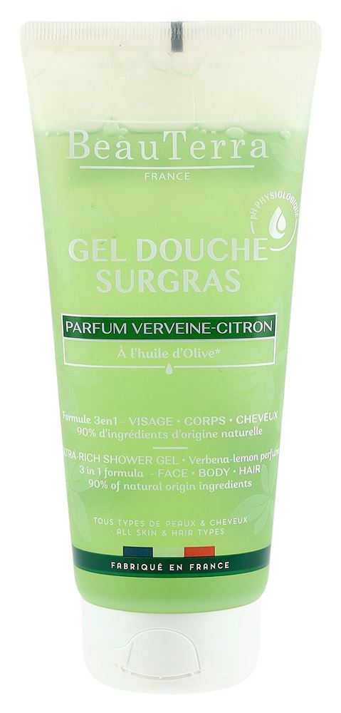 BeauTerra Duschgel reichhaltig Zitronenverbene Tb 200 ml