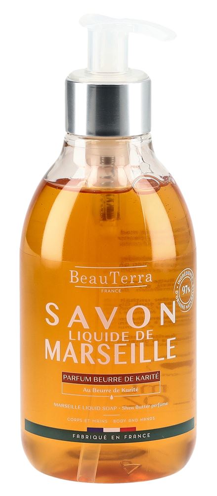 BeauTerra Flüssigseife Marseille Sheabutter Fl 300 ml