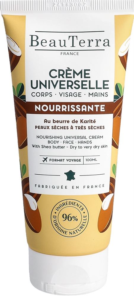 BeauTerra Universalcreme nährend Sheabutter Tb 100 ml