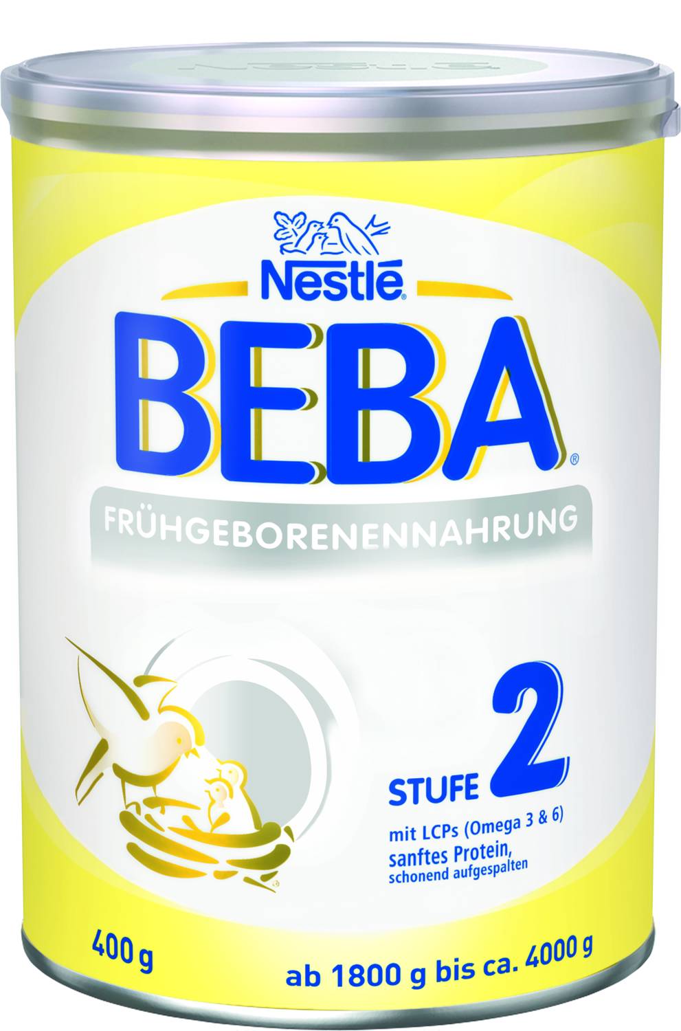 Beba Frühgeborenennahrung Stufe 2 Ds 400 g