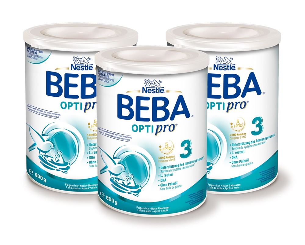 Beba Optipro 3 Triopacks 3 Ds 800 g