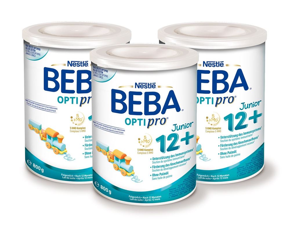 Beba Optipro Junior 12+ Triopacks 3 Ds 800 g