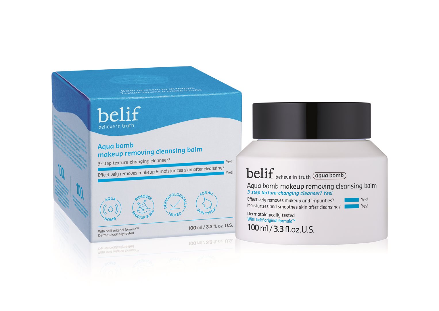 belif Aqua Bomb Cleansing Balm Makeup Removing Ds 100 ml