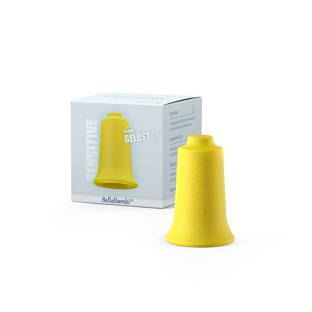 BellaBambi Cup mini solo gelb sensitive Box