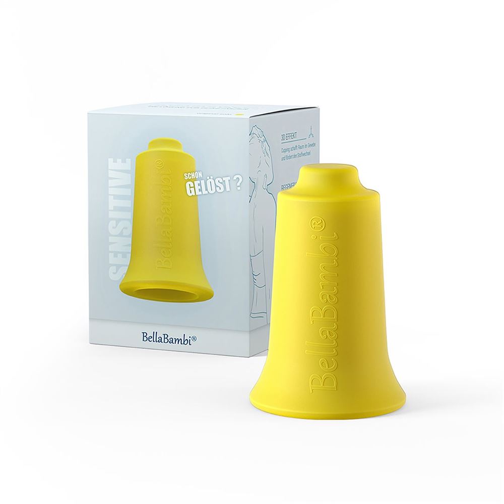 BellaBambi Cup original solo gelb sensitive Box