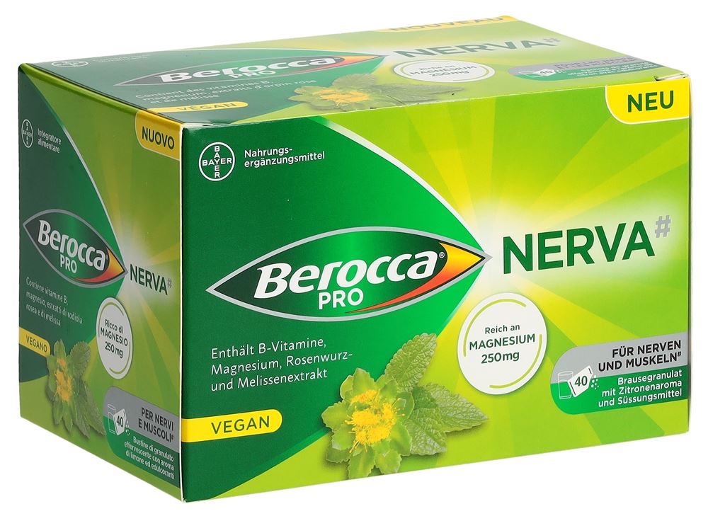 Berocca Pro Nerva Brausegran Btl 40 Stk