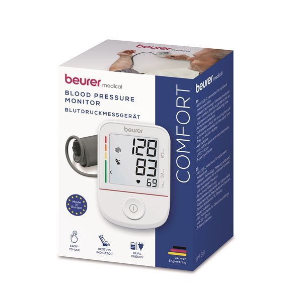Beurer Blutdruckmessgerät Oberarm BM 38
