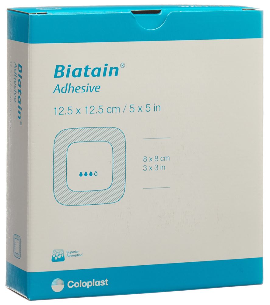 Biatain Adhesive 12.5×12.5cm 10 Stk