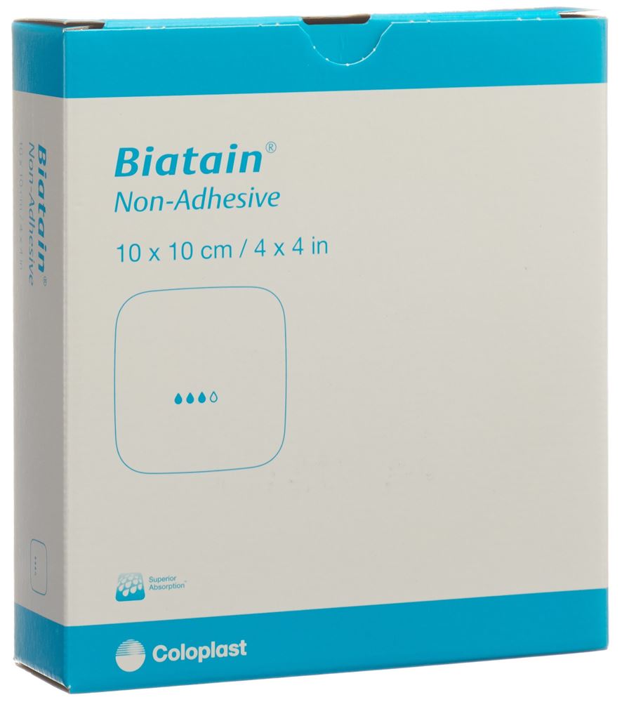 Biatain Non-Adhesive 10x10cm 10 Stk