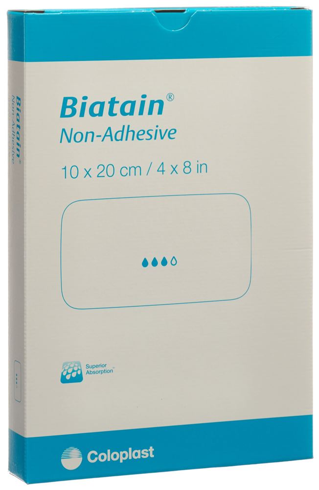 Biatain Non-Adhesive 10x20cm 5 Stk
