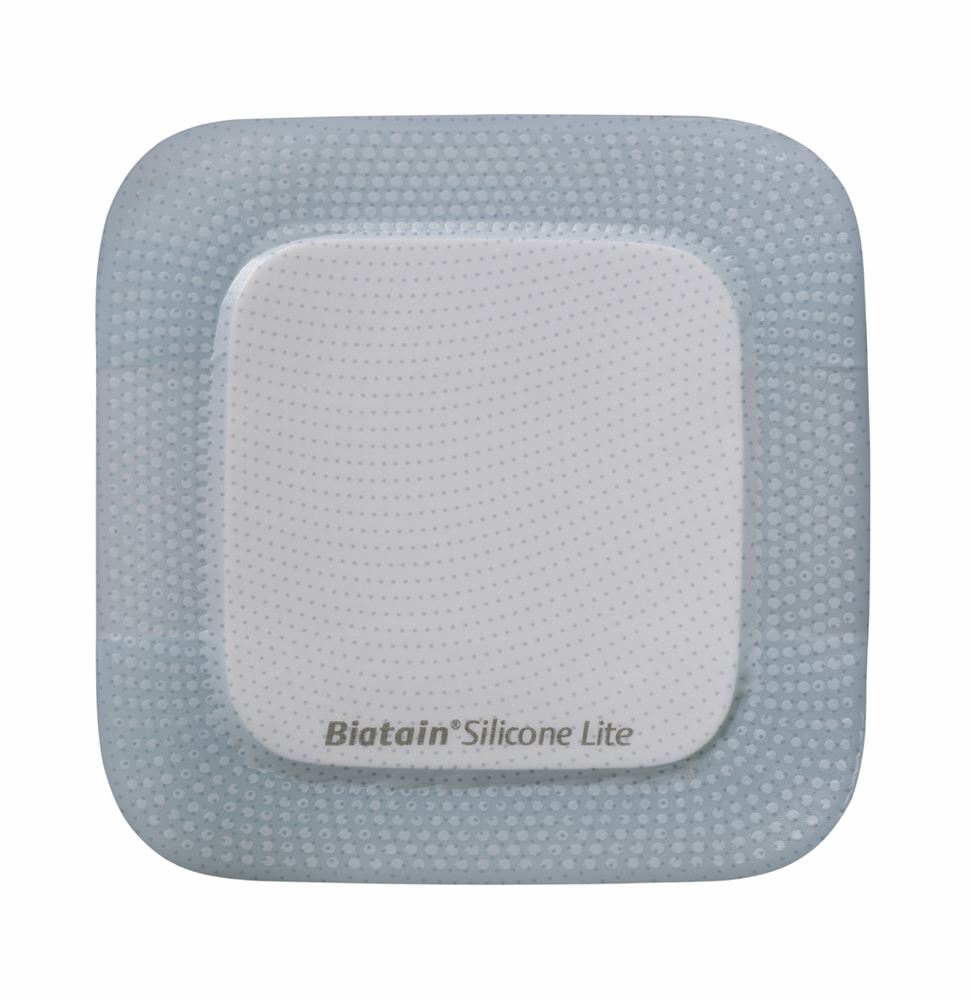Biatain Silicone Lite Schaumverband 12.5×12.5cm 10 Stk