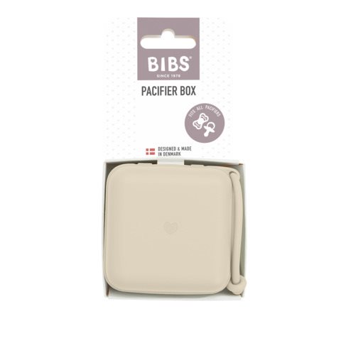 Bibs Pacifier Box ivory