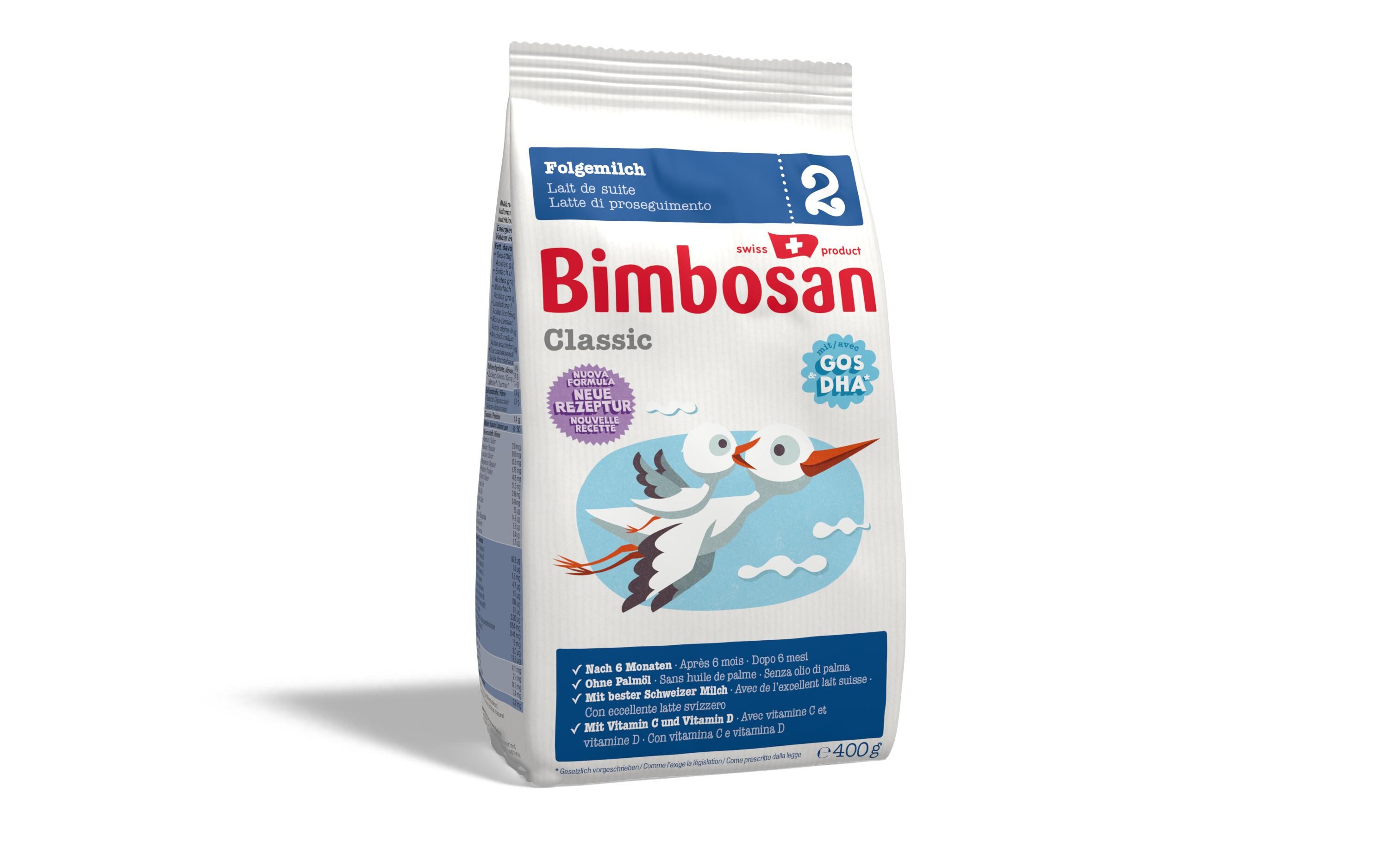Bimbosan Classic 2 Folgemilch refill 400 g
