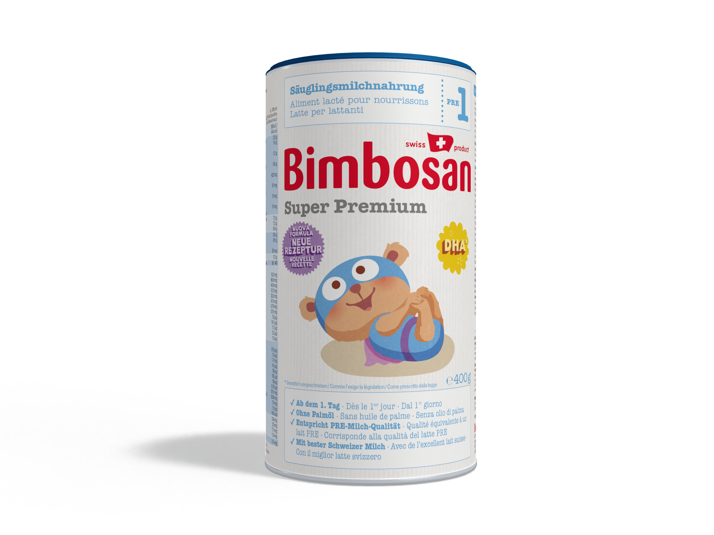 Bimbosan Super Premium 1 Säuglingsmilch Ds 400 g