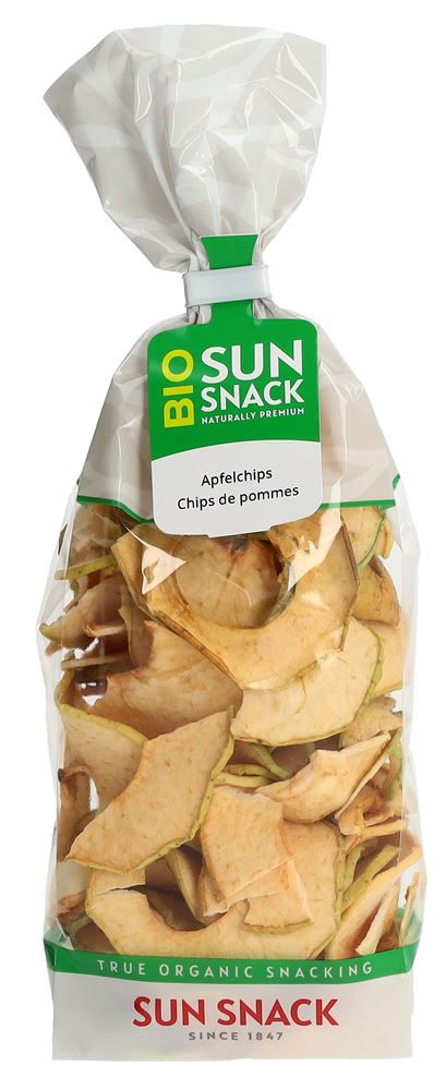 Bio Sun Snack Apfel Chips Bio Beutel 65 G