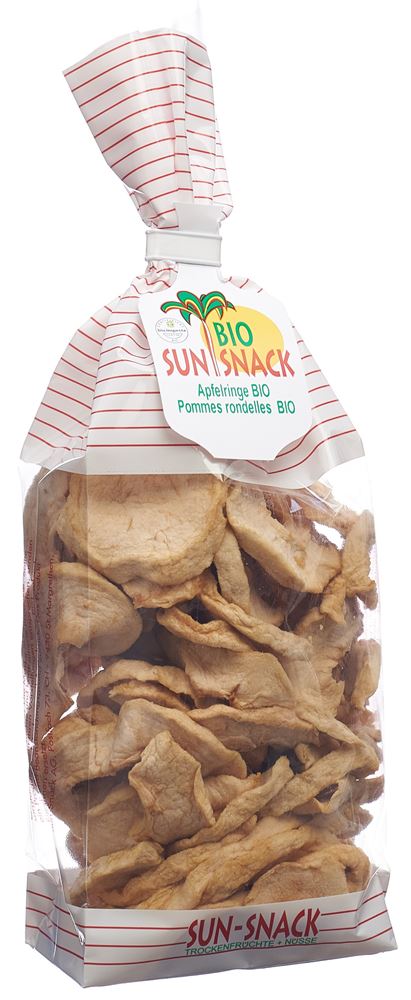 Bio Sun Snack Apfelringe Bio Beutel 150 G