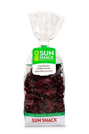 Bio Sun Snack Cranberries Bio Beutel 200 G