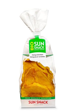 Bio Sun Snack Mango Scheiben Bio Beutel 150 G