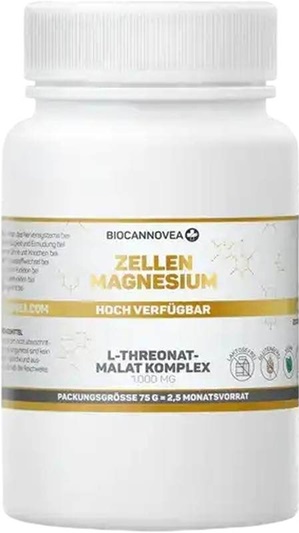 Biocannovea Zellen Magnesium Plv Ds 75 g