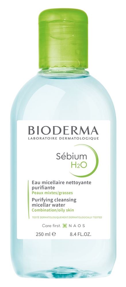 Bioderma Sébium H2O Eau Micellaire Mischhaut Fl 250 ml