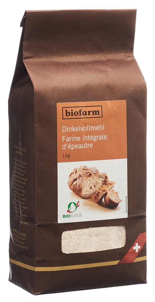Biofarm Dinkel Vollmehl Knospe 1 kg