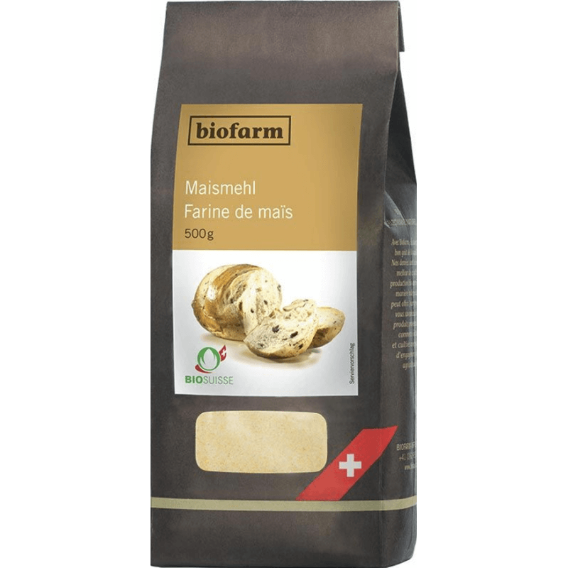 Biofarm Maismehl Knospe Beutel 500 G