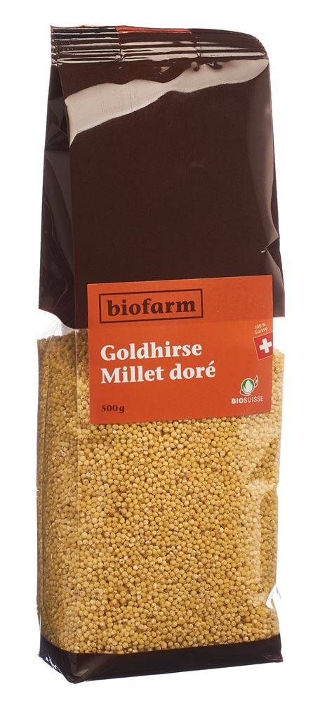 Biofarm Schweizer Goldhirse Knospe Btl 500 g